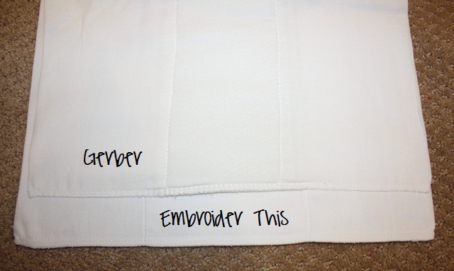 gerber diaper burp cloths