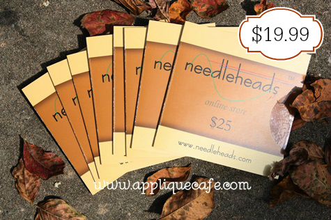 Needleheads gift card sale